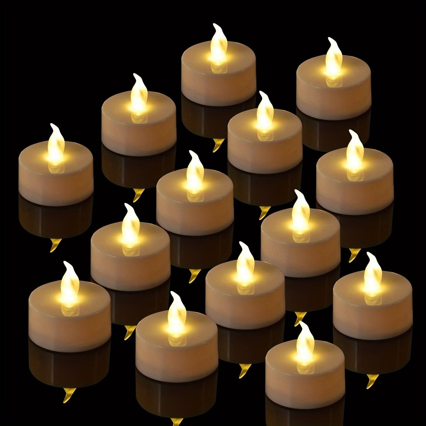 Warm LED Candle Lights