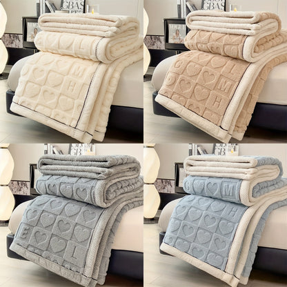 Soft Plush Fleece Blanket for Home