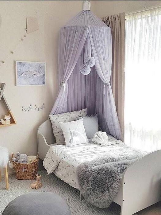 Befez | DreamHaven | Soft Baby Bed Canopy - Cozy Nursery Shade