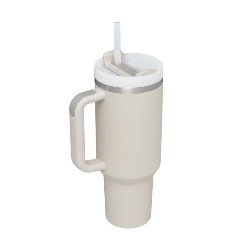 Large Insulated Tumbler Cup 40oz with Lid and Straw