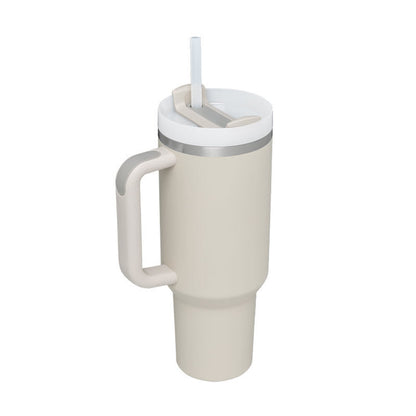 Large Insulated Tumbler Cup 40oz with Lid and Straw