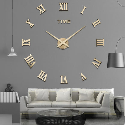 Classic White Wooden Wall Clock