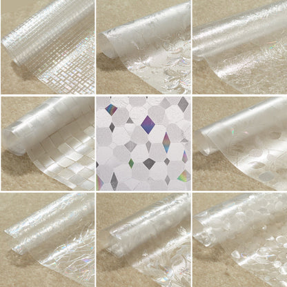 Colorful 3D Glass Window Sticker Film