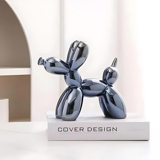 Colorful Porcelain Dog Figurine Decoration - Befez