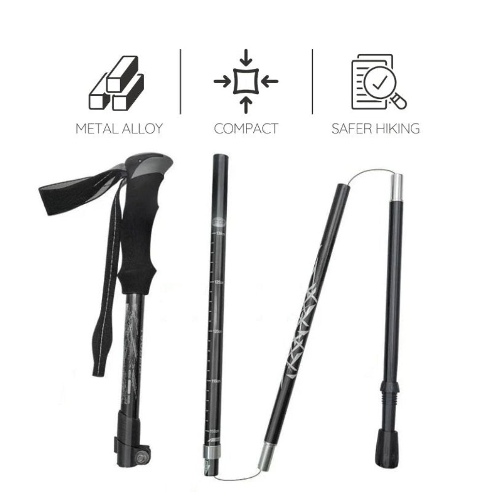 Compact Folding Trekking Pole