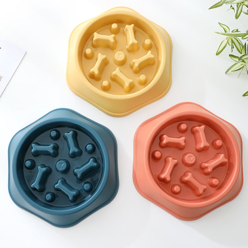 Easy Feed Slow Feeder Dog Bowl