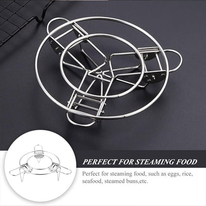 Premium Food Steamer Rack Stainless Steel Stand