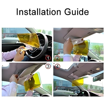 Premium Sun Visor Extender for Day and Night Driving