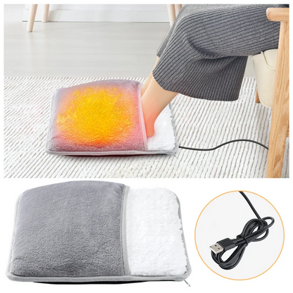 Cozy Heat Pad - Soft Fleece Heating Cushion for Winter