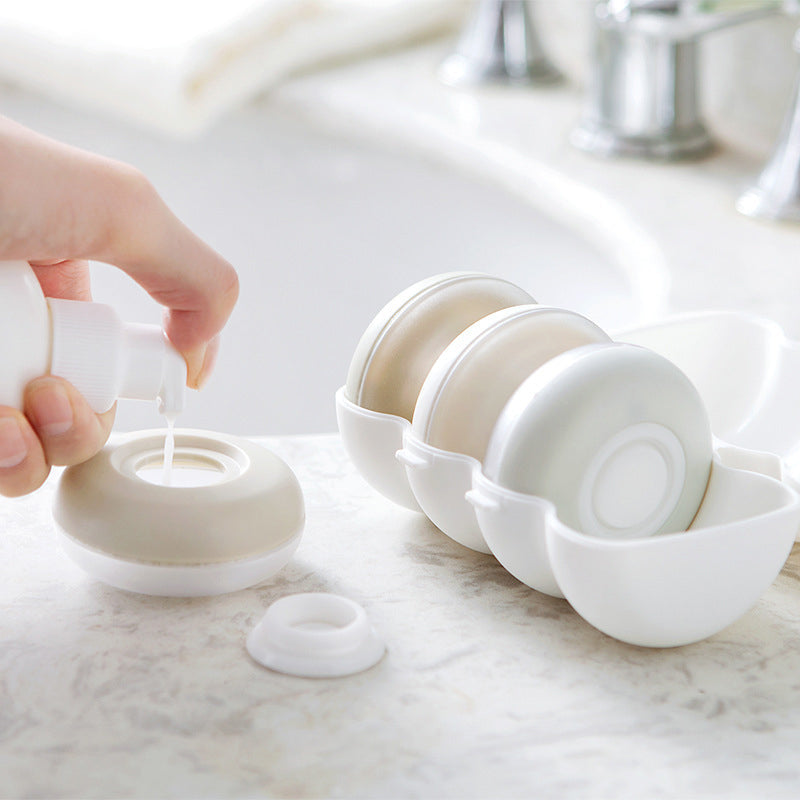 Refillable Travel Toiletry Bottles Set (4 Pack)