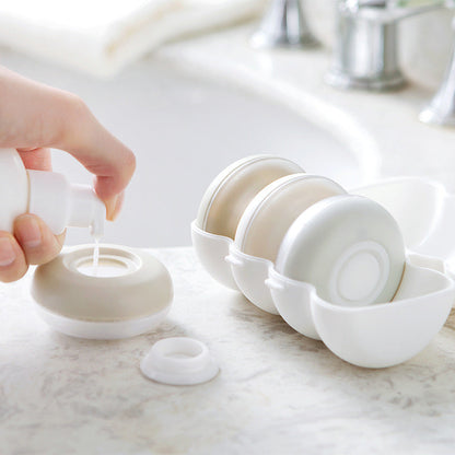 Refillable Travel Toiletry Bottles Set (4 Pack)
