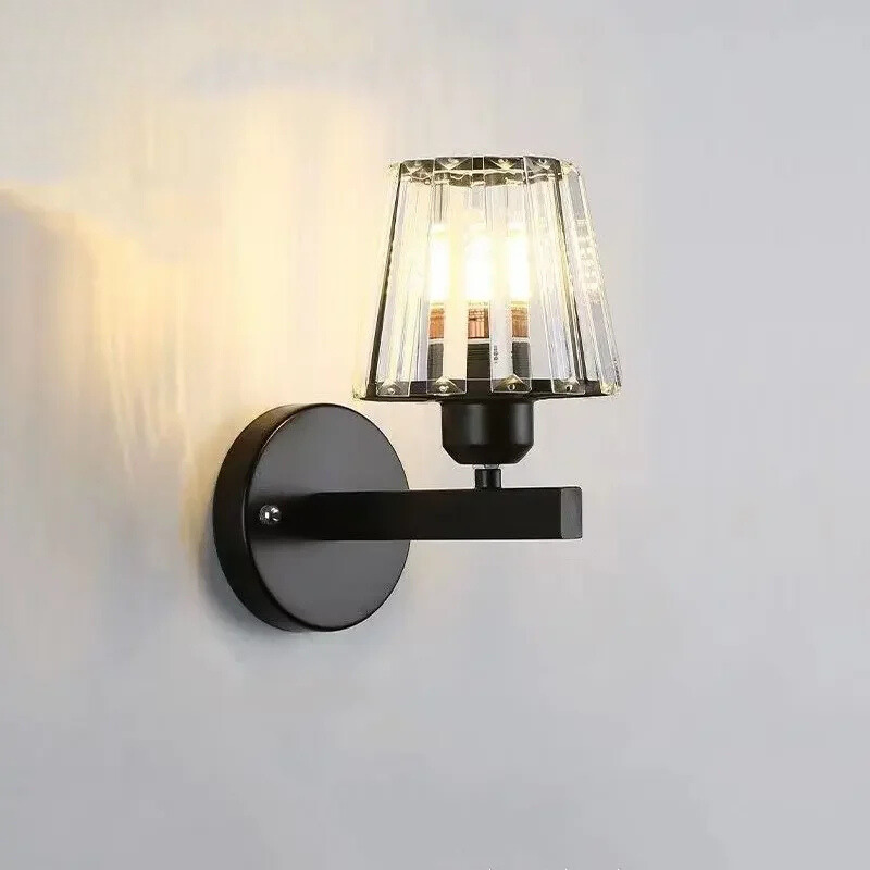Luxury Sparkle Crystal LED Wall Light