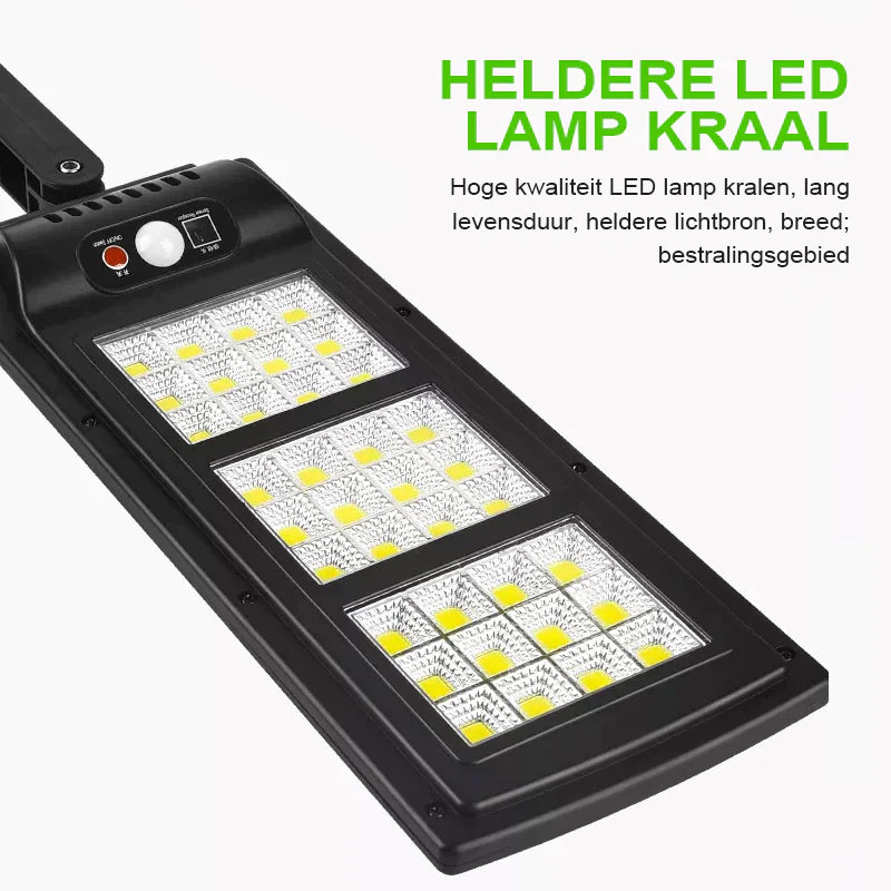 Wireless Solar Powered Outdoor Security Lamp