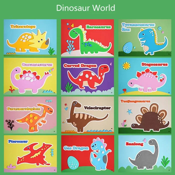 Fun 3D Animal Sticker Making Kit