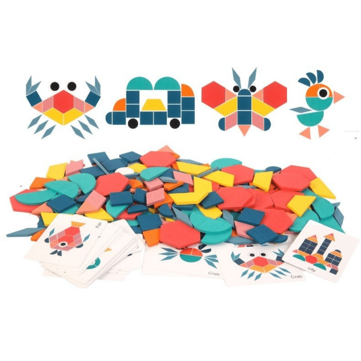 Colorful Geometric Jigsaw Puzzle