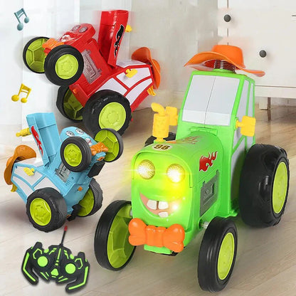 Turbo Powered Remote Control Jump Car