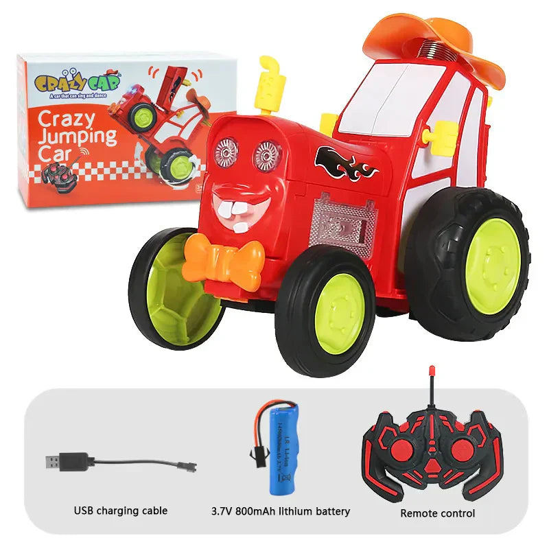 Turbo Powered Remote Control Jump Car - Befez
