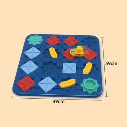 Fun Road Builder Puzzle Set