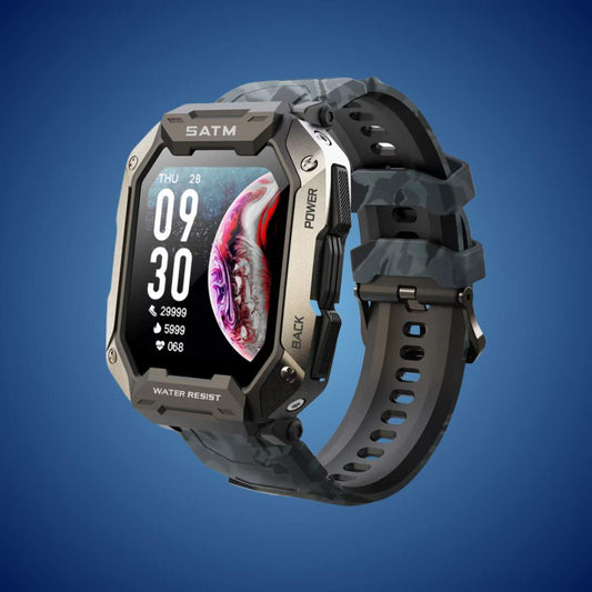 Rugged Outdoor Smartwatch with GPS Fitness Tracking - Befez