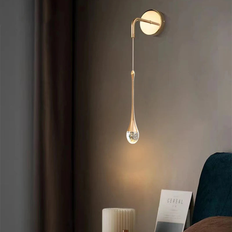 Stylish Glass Pendant Wall Lamp - Befez