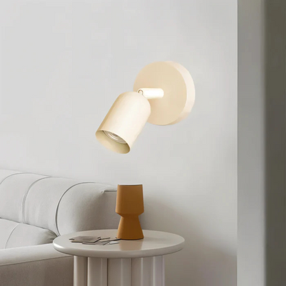 Simple White Macaron LED Wall Light