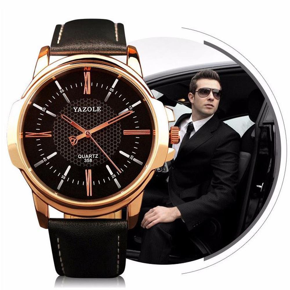 Befez | Luxury Men's Gold Quartz Watch
