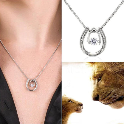 Unique U-Shaped Horse Necklace