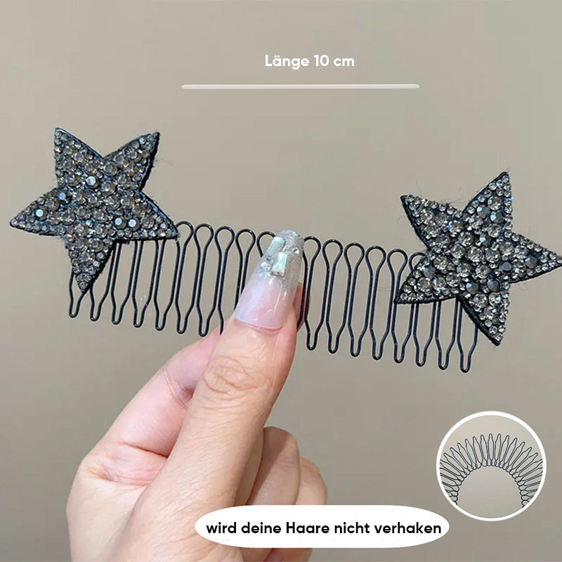 Clear Star Hair Clip - Befez