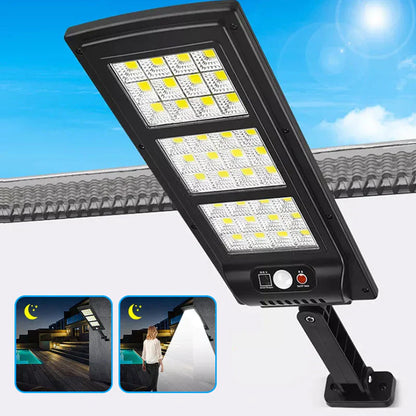 Wireless Solar Powered Outdoor Security Lamp