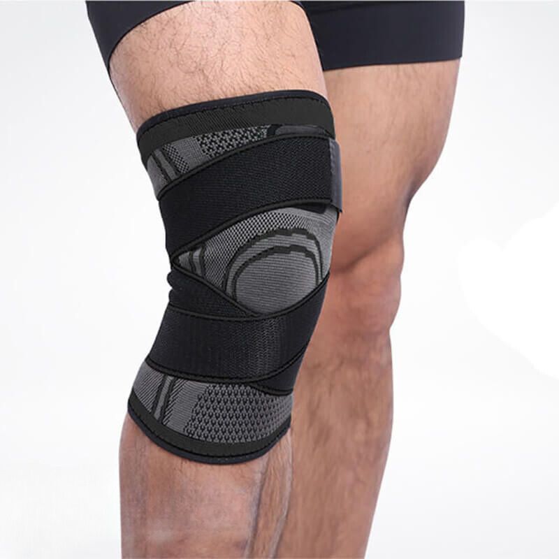 Supportive Elastic Knee Wrap Sleeve