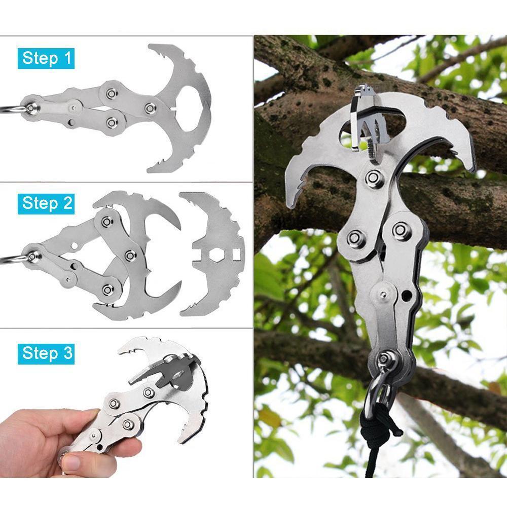 Durable Steel Camping Folding Hook