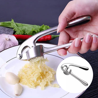 Durable Stainless Steel Garlic Crusher - Befez