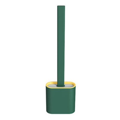 Soft Grip Toilet Brush and Holder Set with Long Handle - Befez