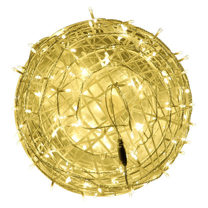 Colorful Outdoor Solar Hanging Globe Lantern Light