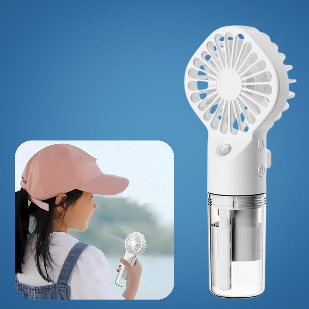 Compact Personal Misting Fan Spray