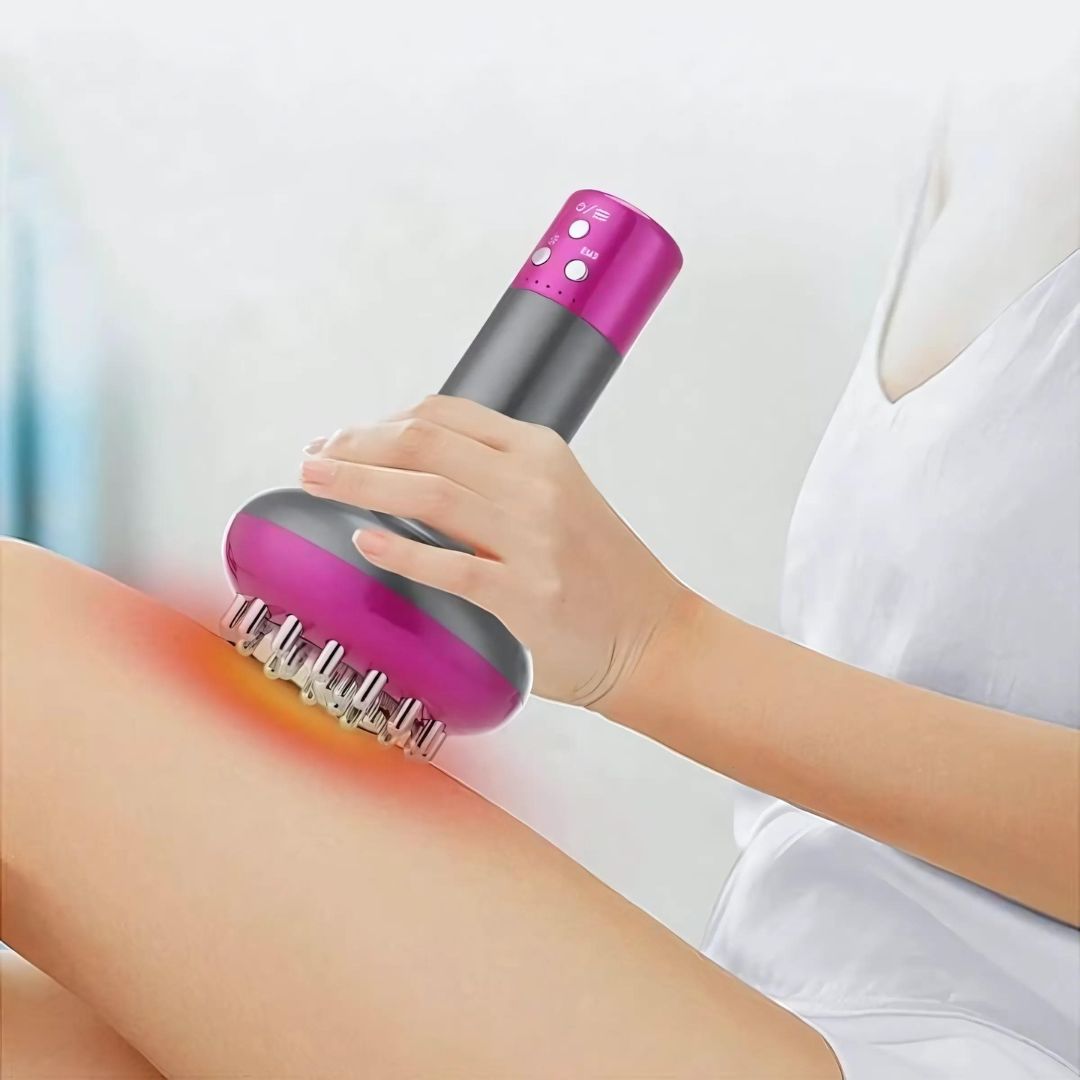 Relaxing Electric Massage Brush for Skin Toning