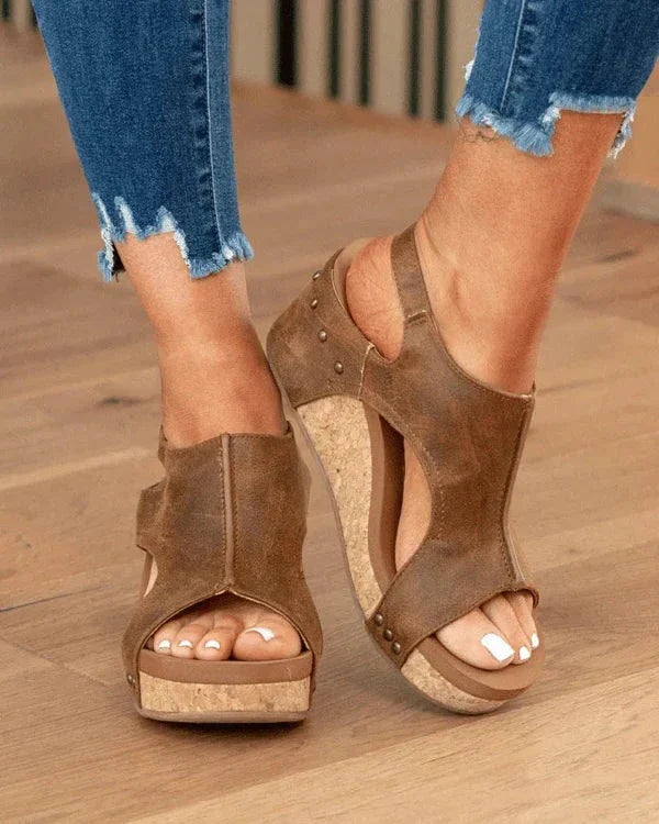 Comfortable High Heel Supportive Summer Sandals