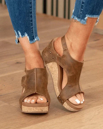 Comfortable High Heel Supportive Summer Sandals
