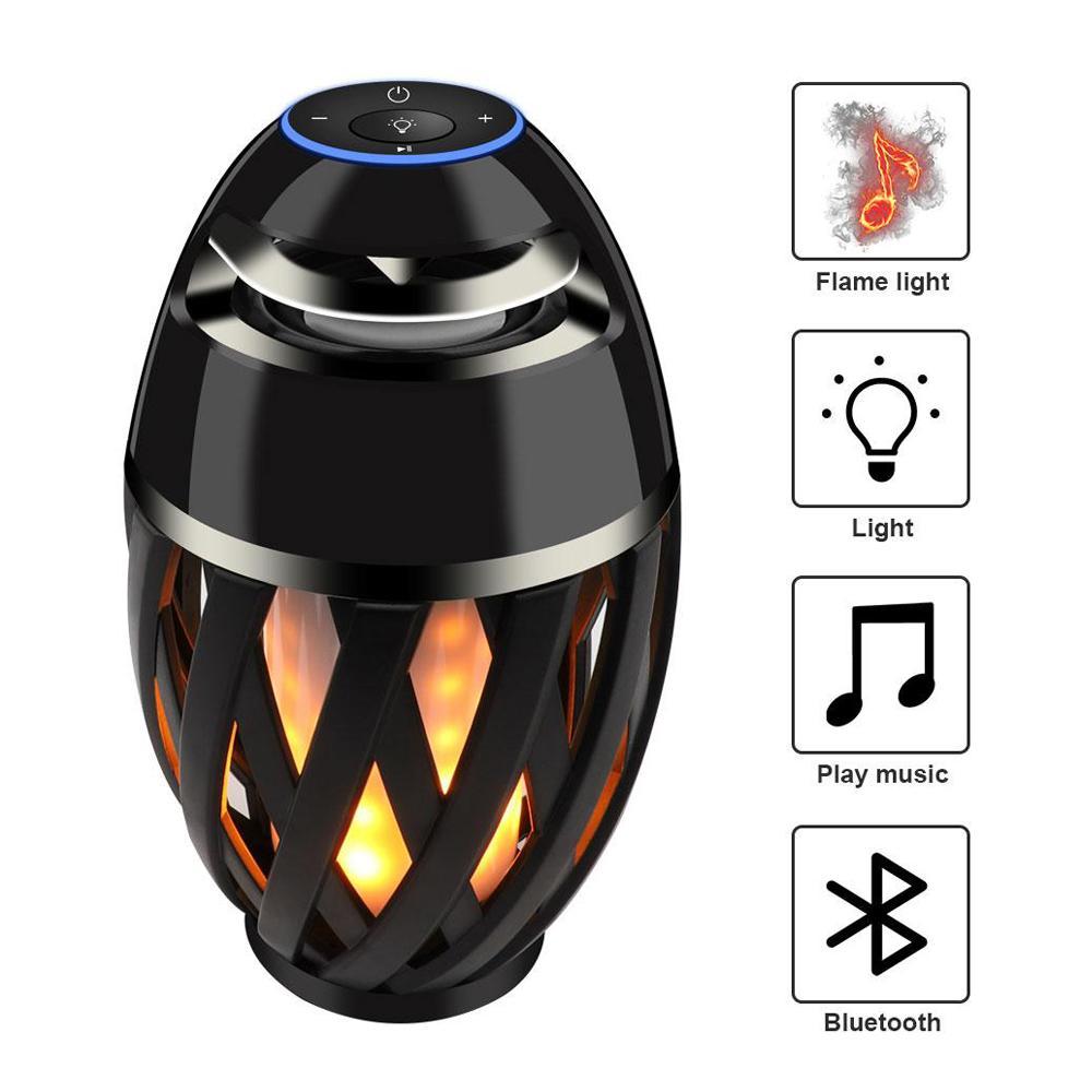 Compact LED Portable Bluetooth Speaker
