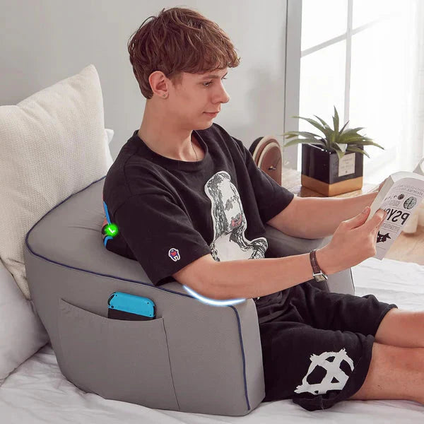 Comfortable Bed Laptop Table Pillow Desk