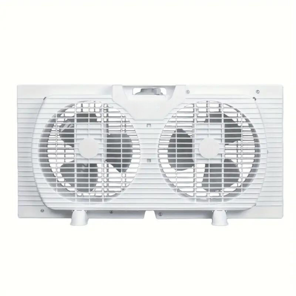 Dual Window Quiet Cooling Fan System