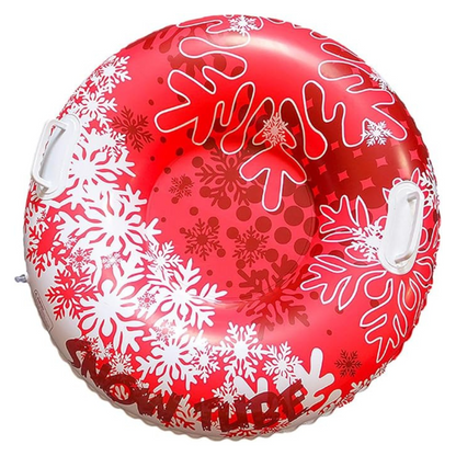 Fun Winter Snow Tube with Double Grip Handles