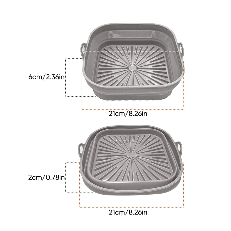 Non-Stick Air Fryer Silicone Grill Mat