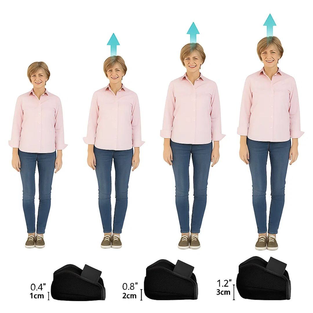 Comfort Heel Insoles for Height and Pain Relief - Befez