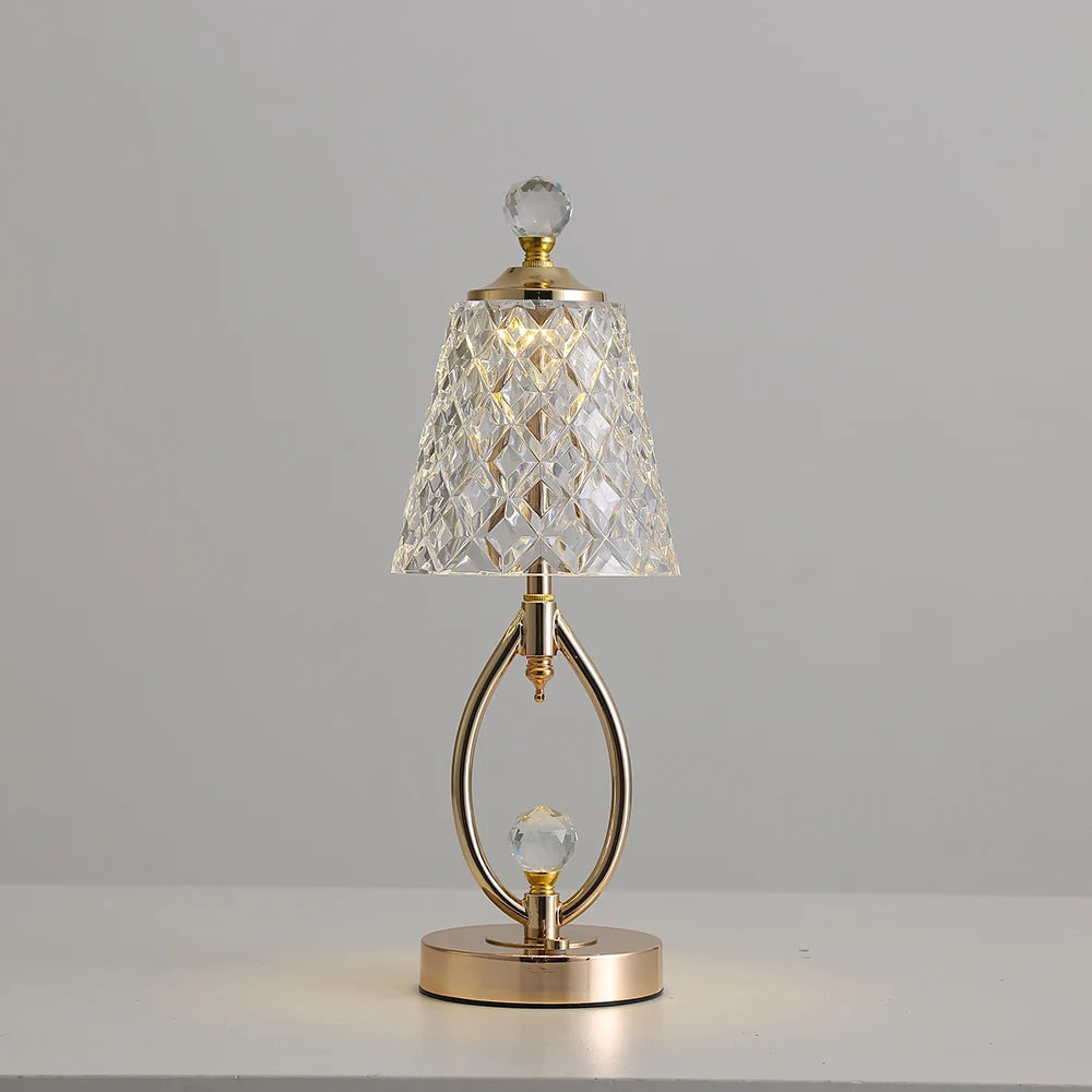 Classic Luxe Crystal Table Lamp
