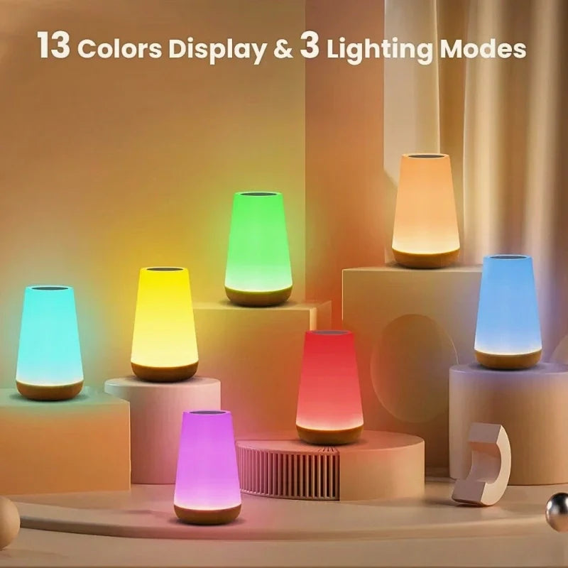 Soft Glow Bedside Night Lamp