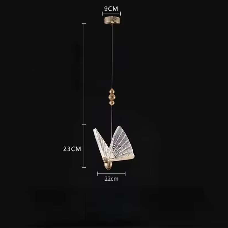 Stylish LED Pendant Light with Beautiful Floral Pattern