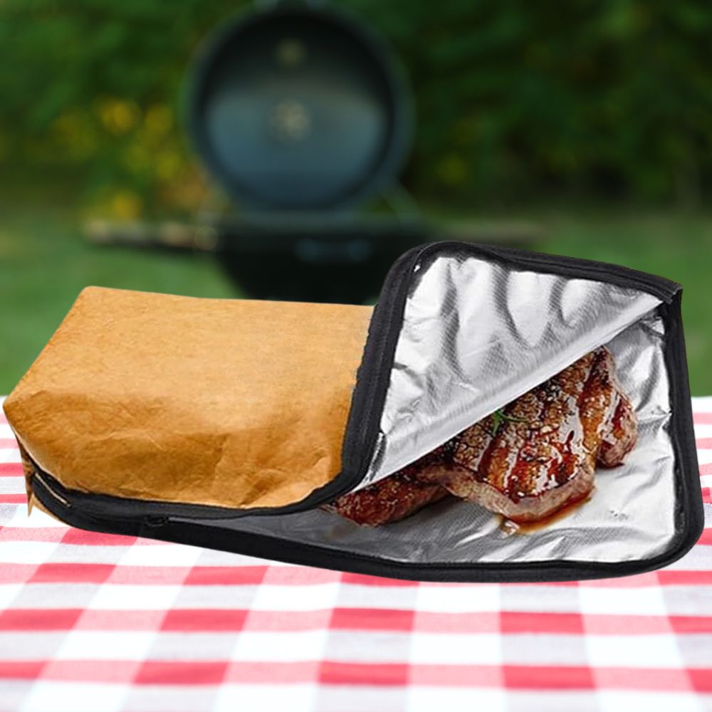 Thermal BBQ Food Resting Wrap Bag with Strap