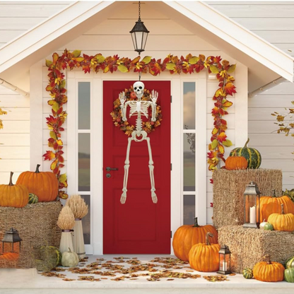 Spooky Life Size Skeleton Halloween Decor