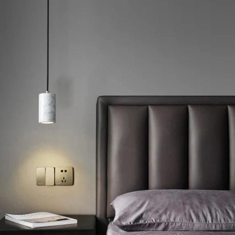 Simple Marble Drop Ceiling Light